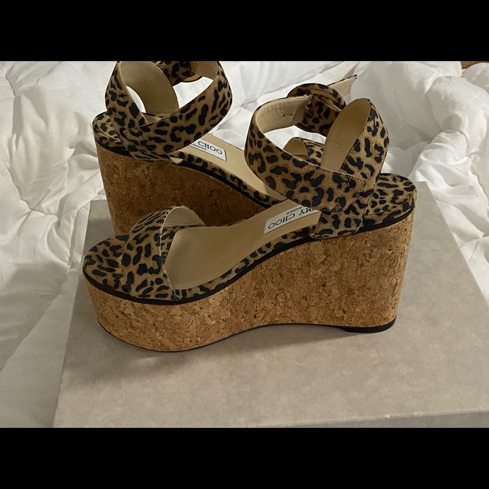 Brand New. Jimmy Choo Wedges . Size 38